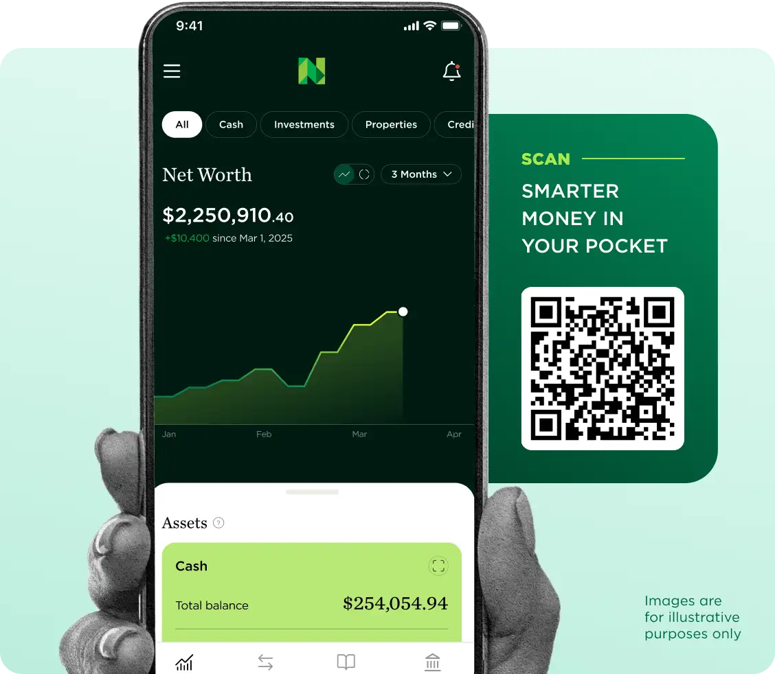 NerdWallet mobile app desktop