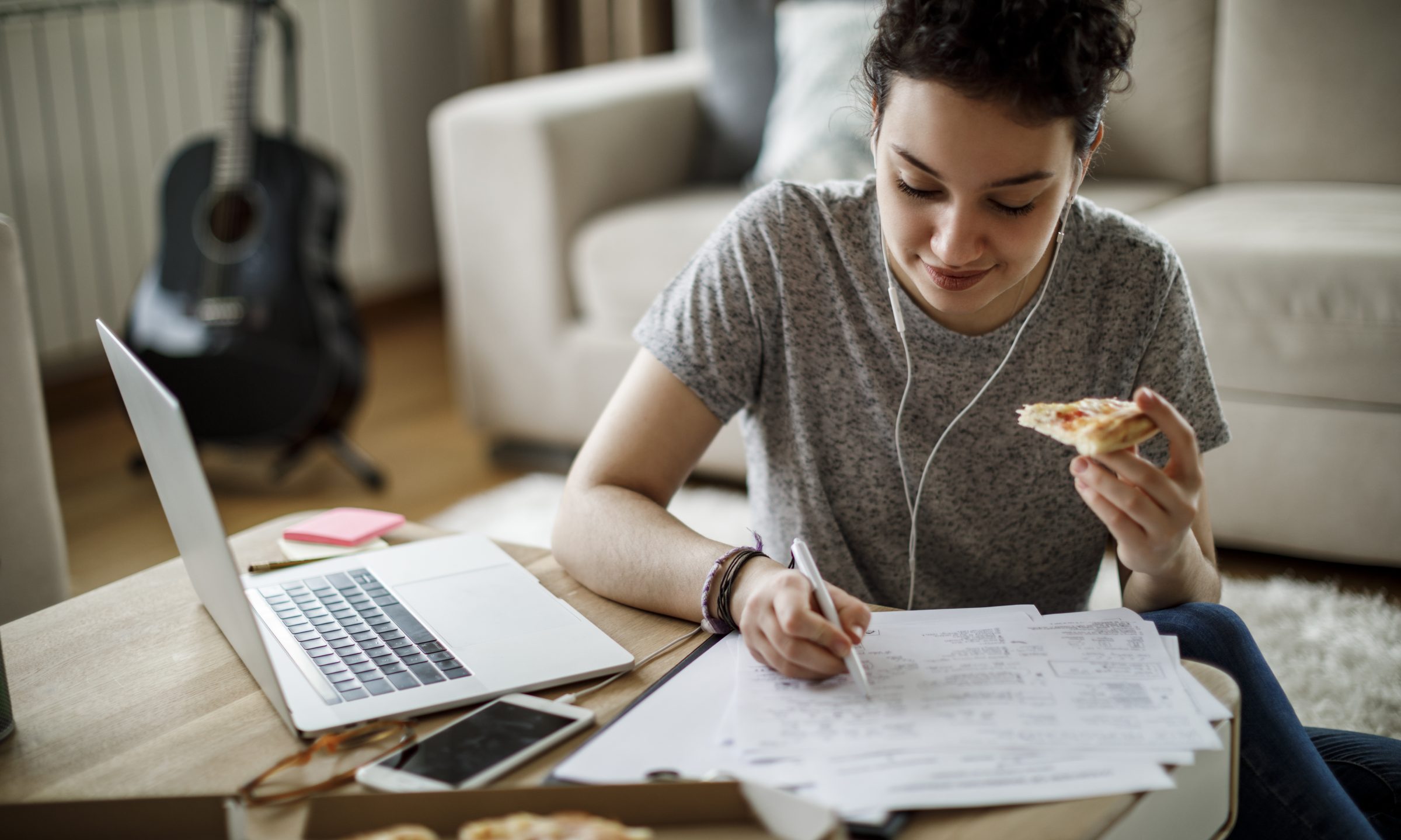 Jenny is doing homework. Студент голодает. Голод студенты. Study at Home. Student studying at Home.