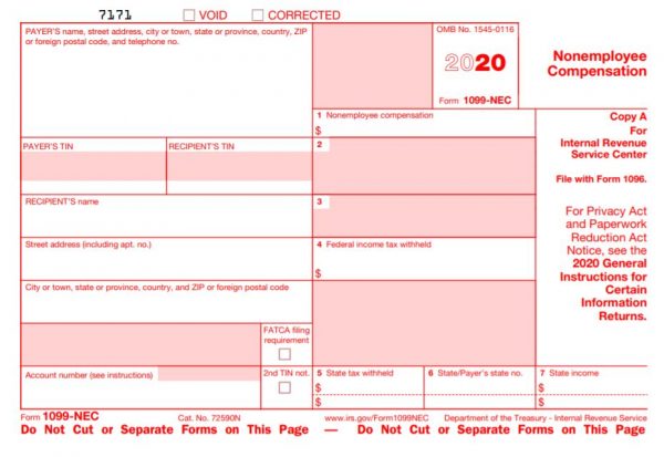 What Is Irs Form 1099 Misc Miscellaneous Income Nerdwallet