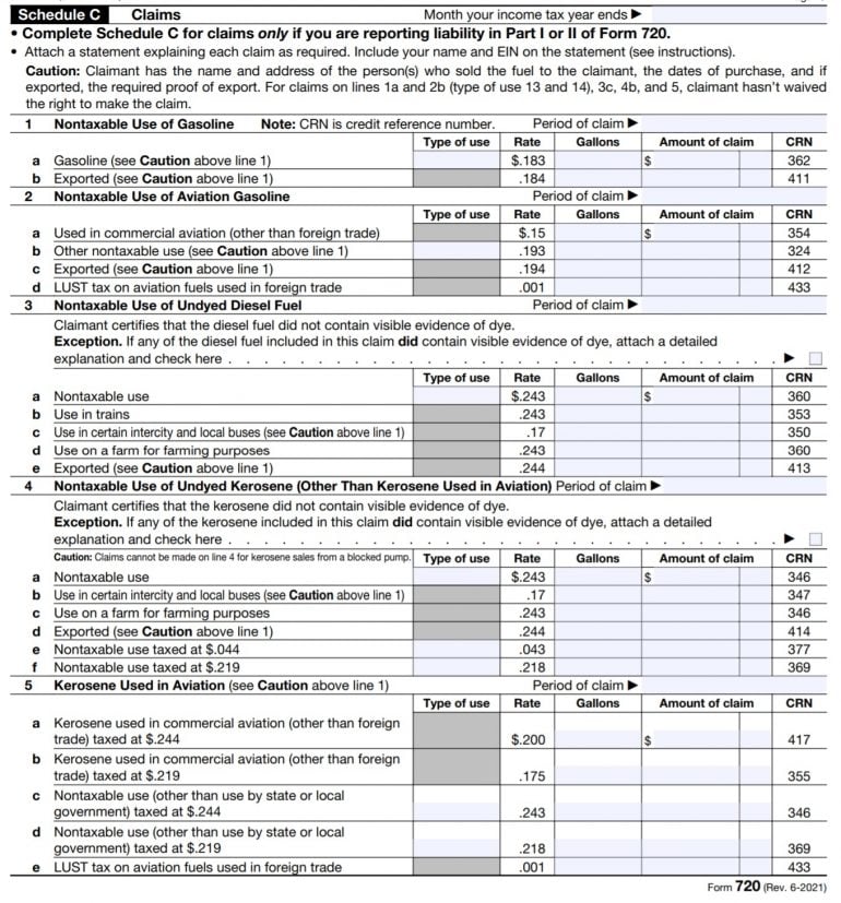 Irs Form 720 2023 Printable Forms Free Online