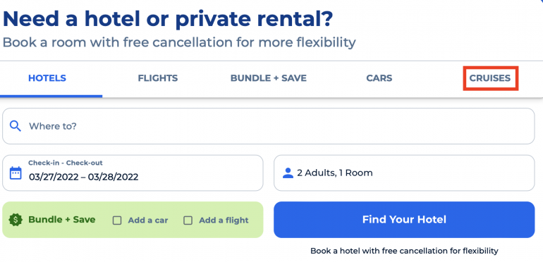priceline cruise cancellation policy