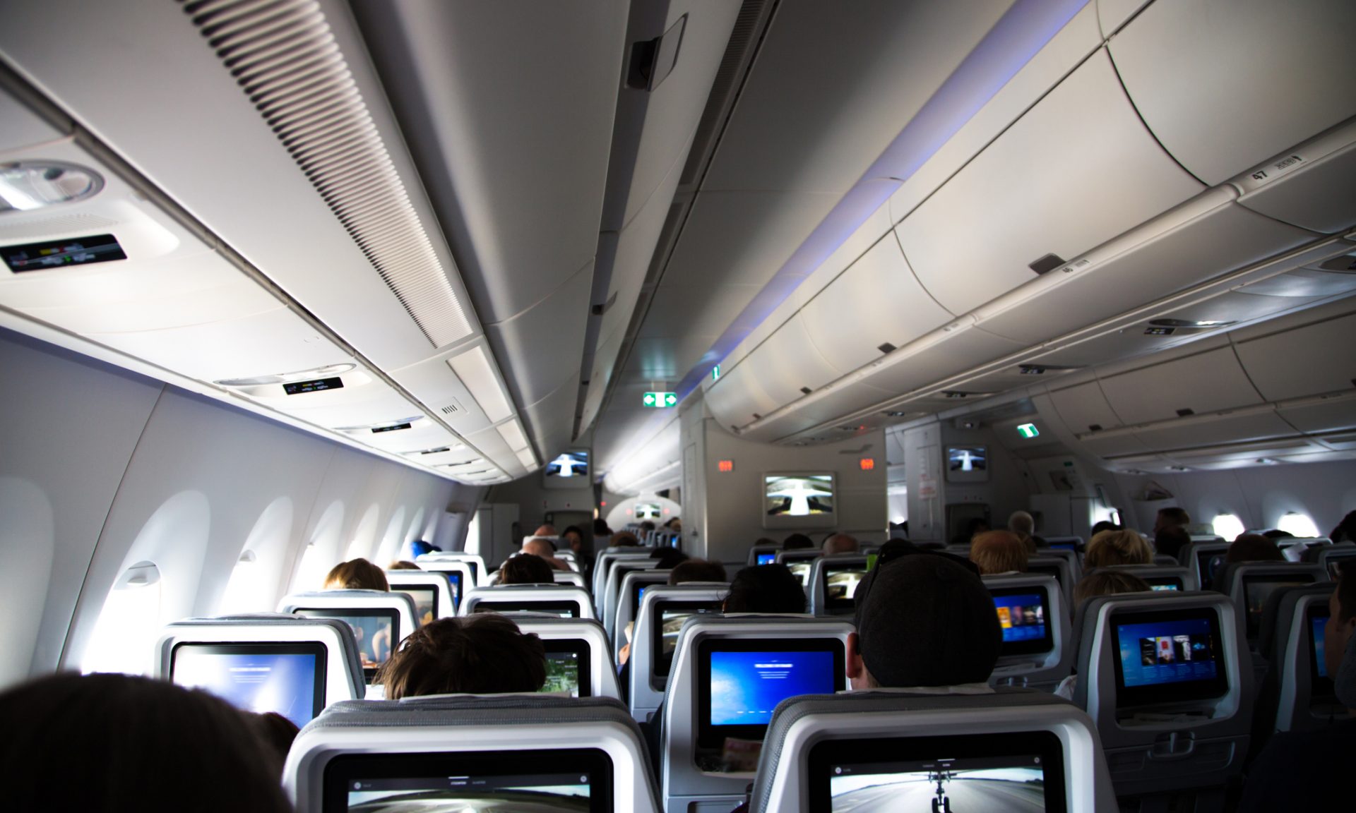 Boeing 777 Interior Economy United