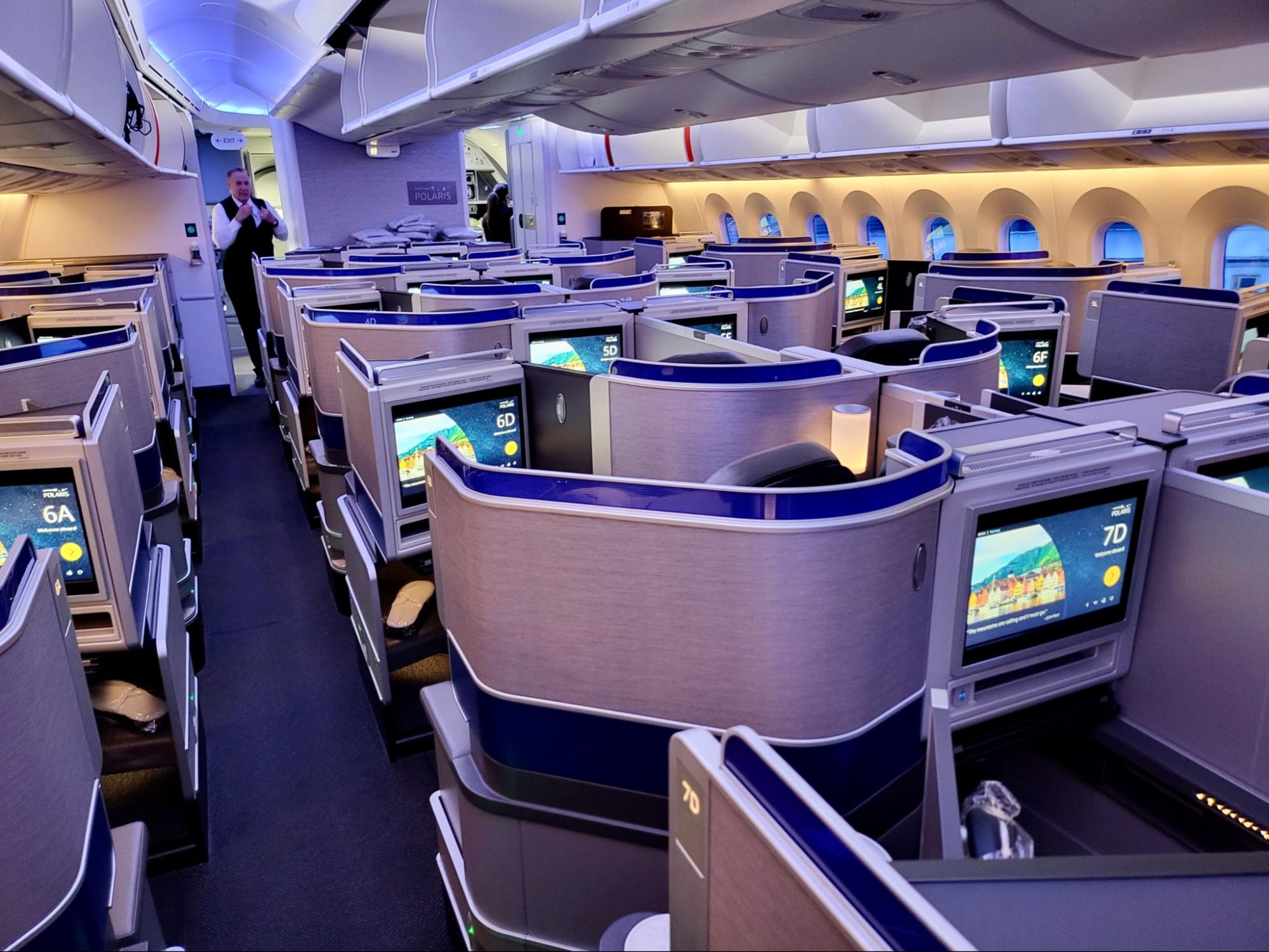 united boeing 787 first class