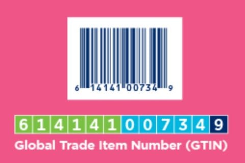 UPC barcode example