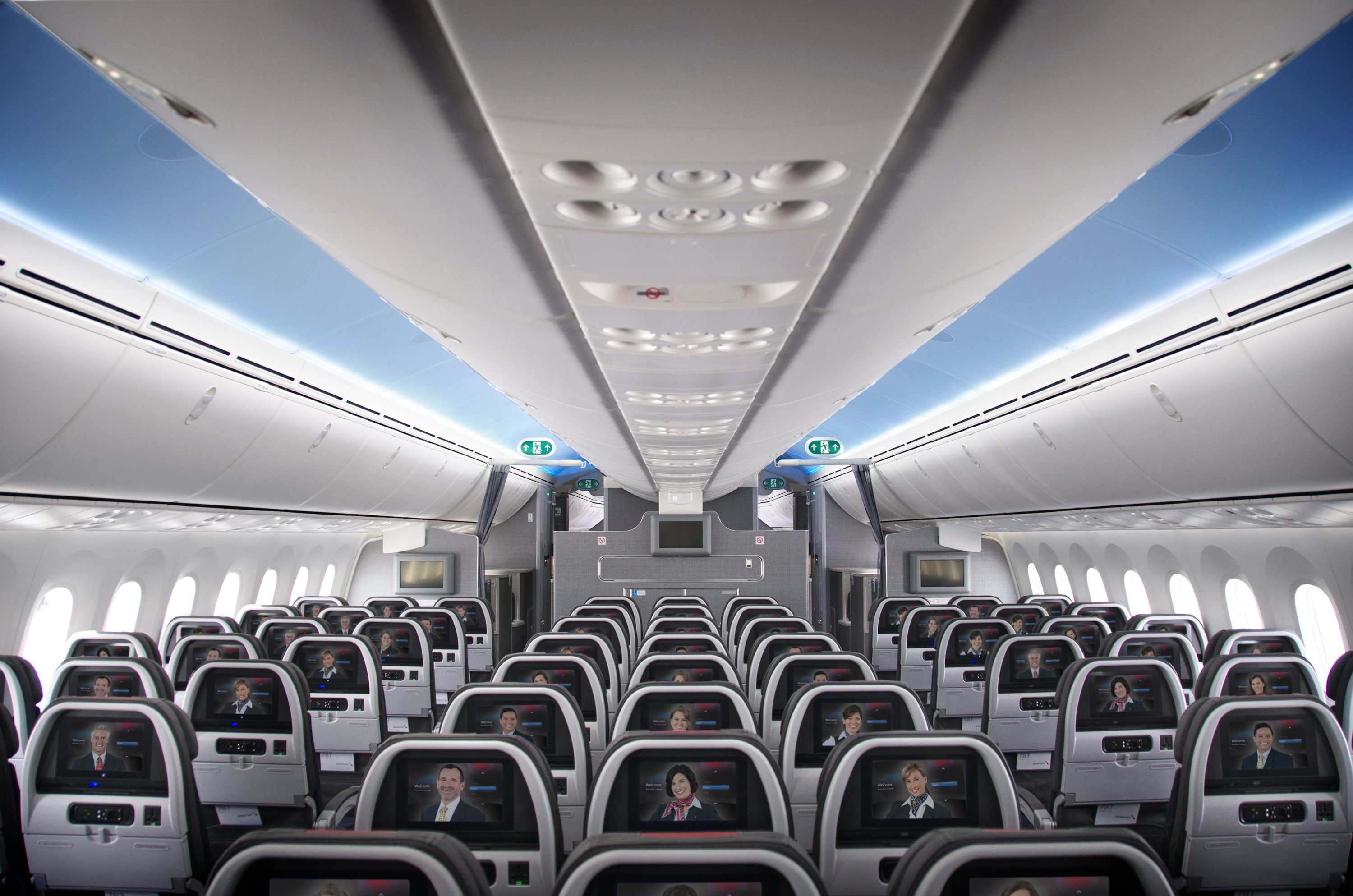 Aircraft Interiors AA787 Main Cabin Seats 