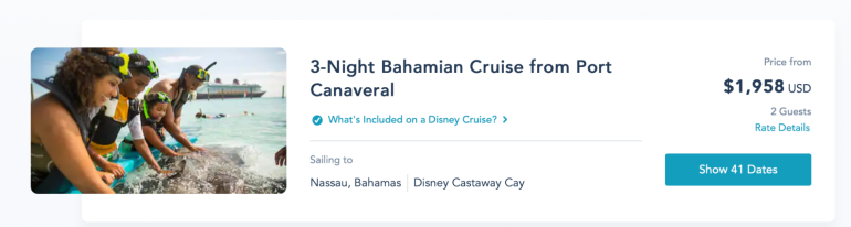 are all disney cruises the same