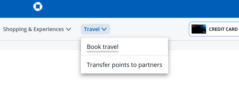 book travel with chase sapphire