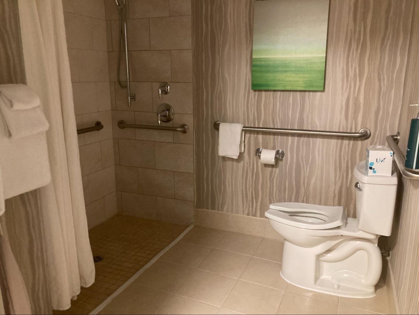 DoubleTree by Hilton at the Entrance to Universal Orlando bathroom accessible ada