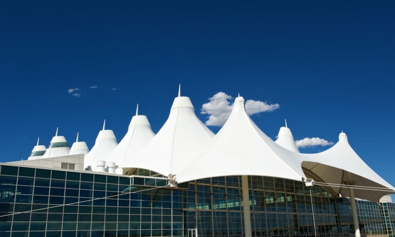 Architecture, Building, Denver international airport