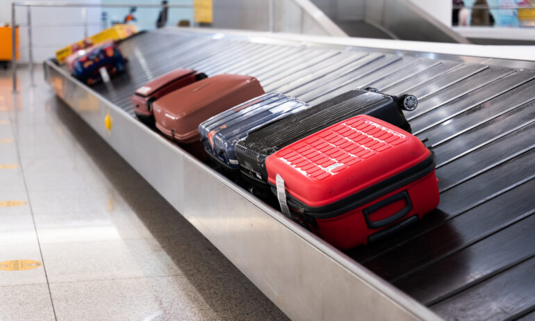 Baggage, Person, Airport