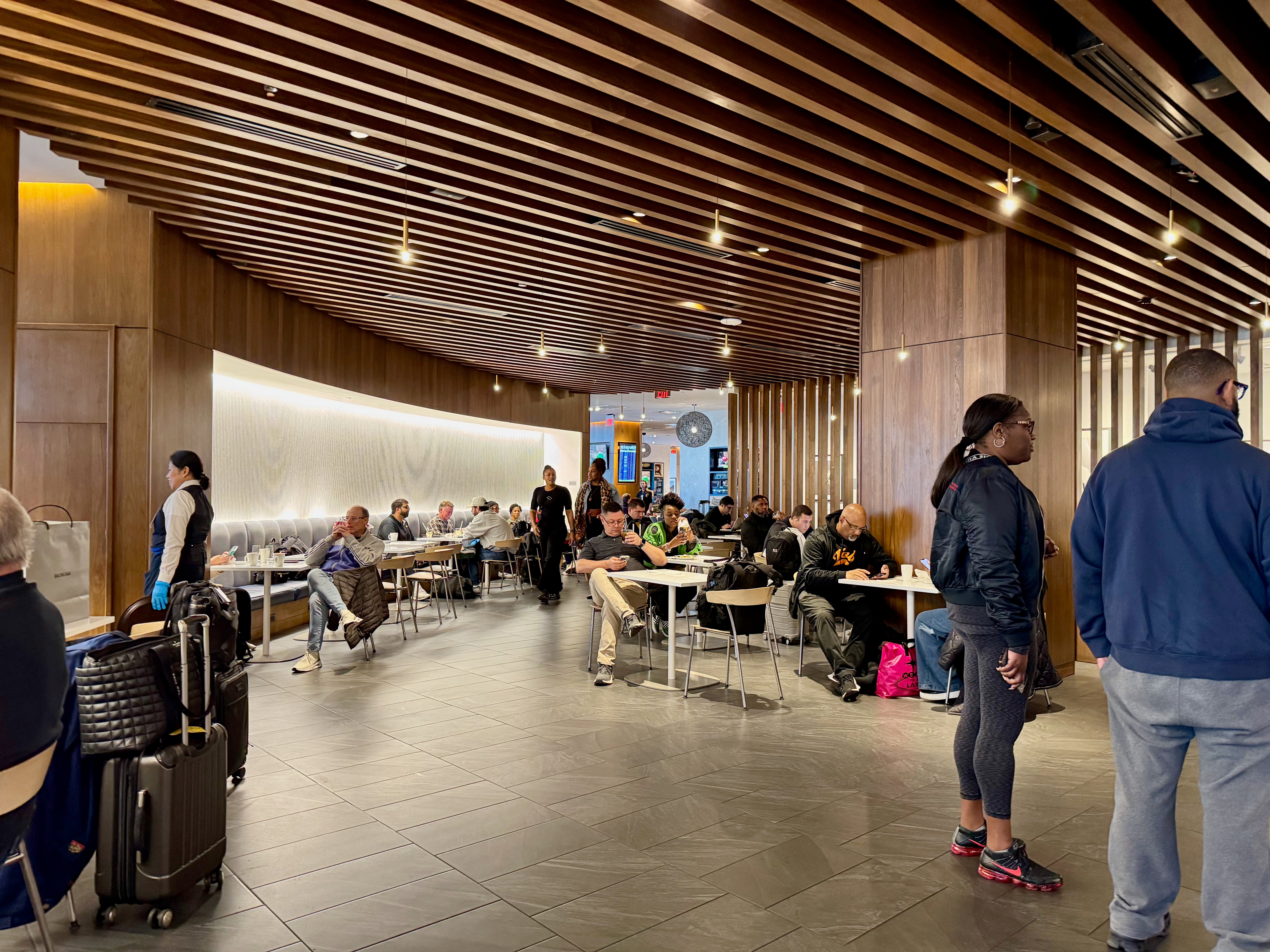 LAS Centurion Lounge Review: Premium Name, Mediocre Experience