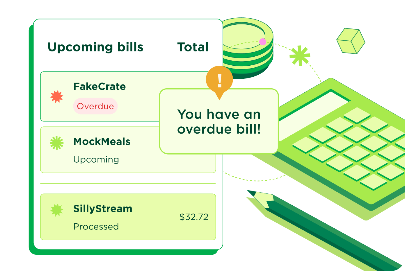 Make your life easier with bill-tracking