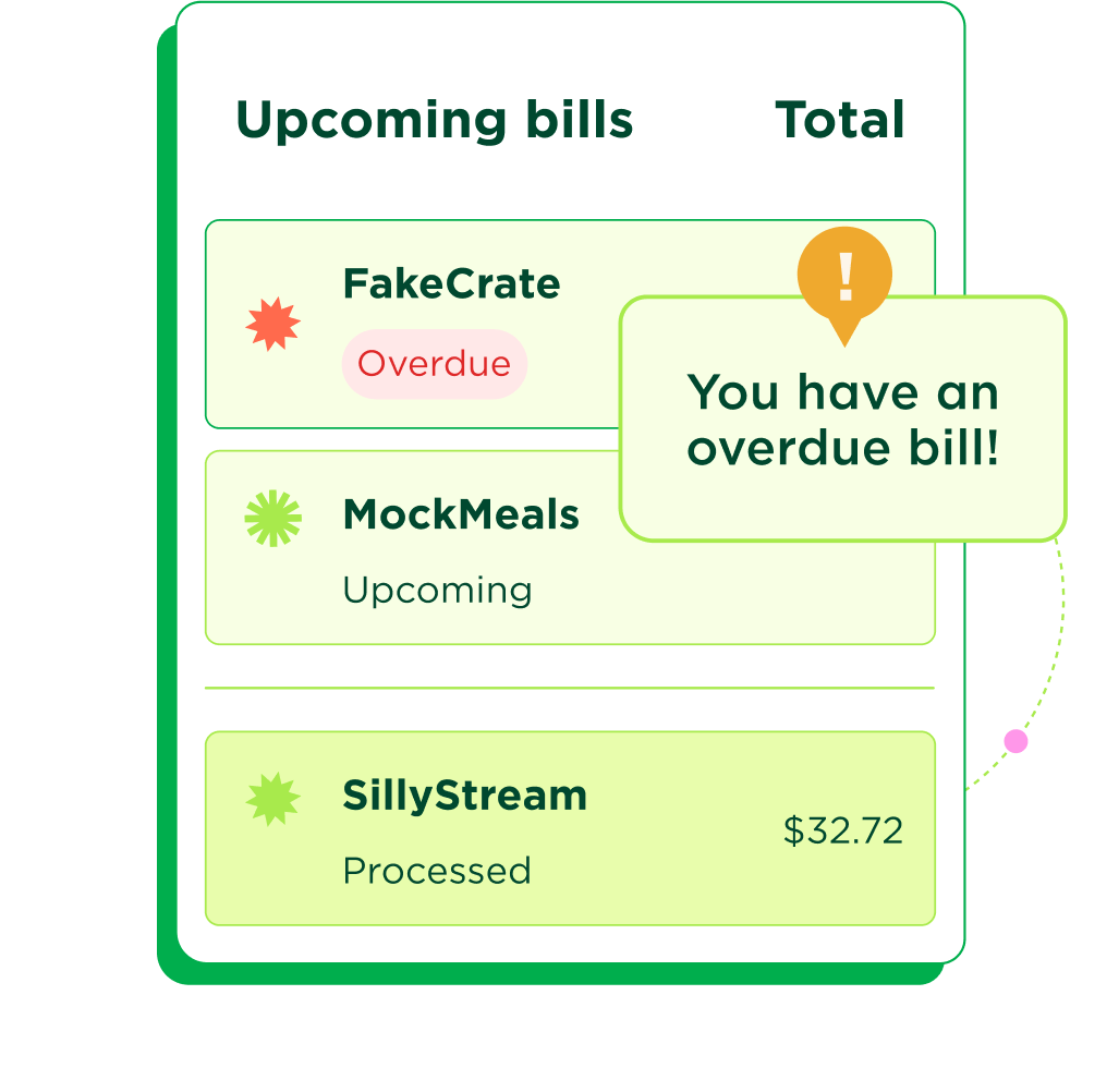 Make your life easier with free bill-tracking