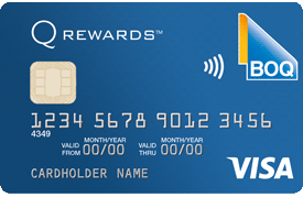 BOQ Blue Visa Credit Card