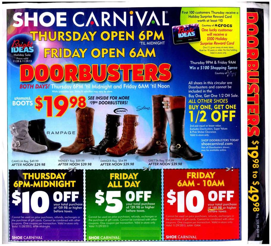 shoe carnival near me phone number