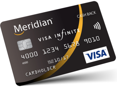 Meridian Visa Infinite Cash Back Card