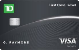 Offer for TD First Class Travel® Visa Infinite* Card 