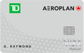 Offer for TD® Aeroplan® Visa Platinum* Card 