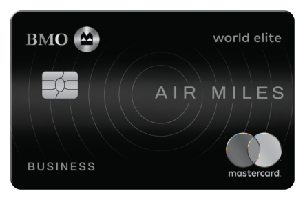 BMO AIR MILES®† World Elite®* Business Mastercard®*