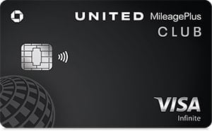 Chase United MileagePlus(R) Club Card Credit Card