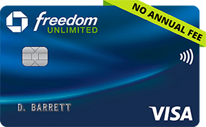 Chase Freedom Unlimited Credit Card