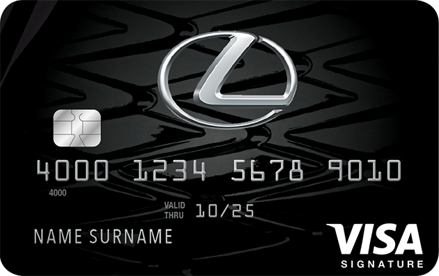 Toyota Financial Services Lexus Pursuits Credit Card