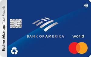 Bank of America® Business Advantage Travel Rewards World Mastercard® credit card Image