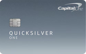 Capital One QuicksilverOne Cash Rewards Credit Card Image