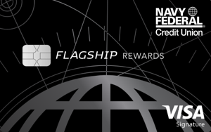 Navy Federal Credit Union® Visa Signature® Flagship Rewards Credit Card Image