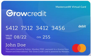 Grow Credit Mastercard Image