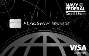 Navy Federal Credit Union® Visa Signature® Flagship Rewards Credit Card card image