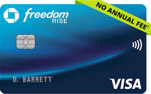 Chase Freedom Rise® card image
