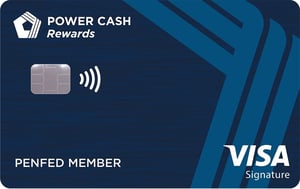 PenFed Power Cash Rewards Visa Signature® Card card image