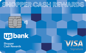 U.S. Bank Shopper Cash Rewards® Visa Signature® Card card image