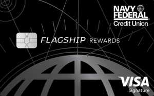 Navy Federal Credit Union® Visa Signature® Flagship Rewards Credit Card card image