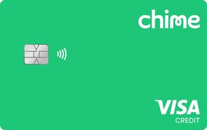 Chime Secured Credit Builder Visa® Credit Card card image