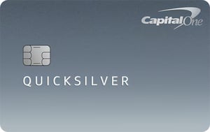 Capital One Quicksilver Student Cash Rewards Credit Card card image