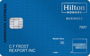 The Hilton Honors American Express Business Card card image