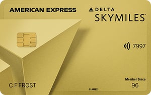 Delta SkyMiles® Gold American Express Card card image