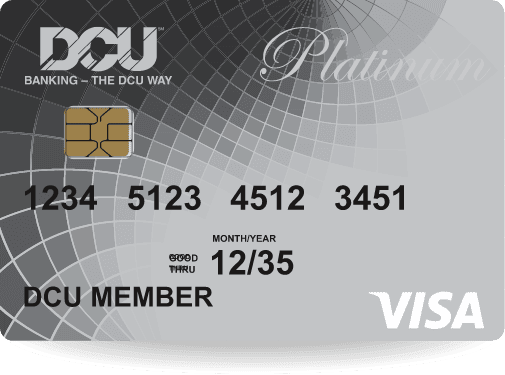 DCU Visa® Platinum Secured Credit Card card image