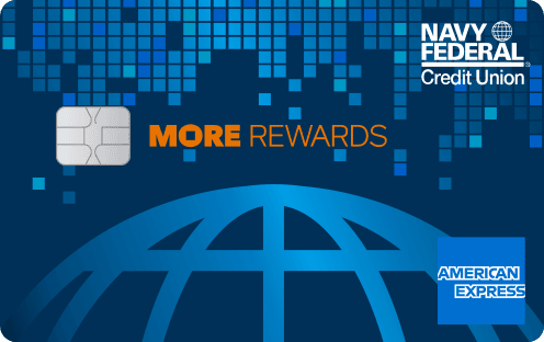 Navy Federal Credit Union® More Rewards American Express® Credit Card card image