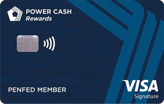 PenFed Power Cash Rewards Visa Signature® Card card image