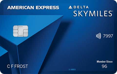 Delta SkyMiles® Blue American Express Card card image