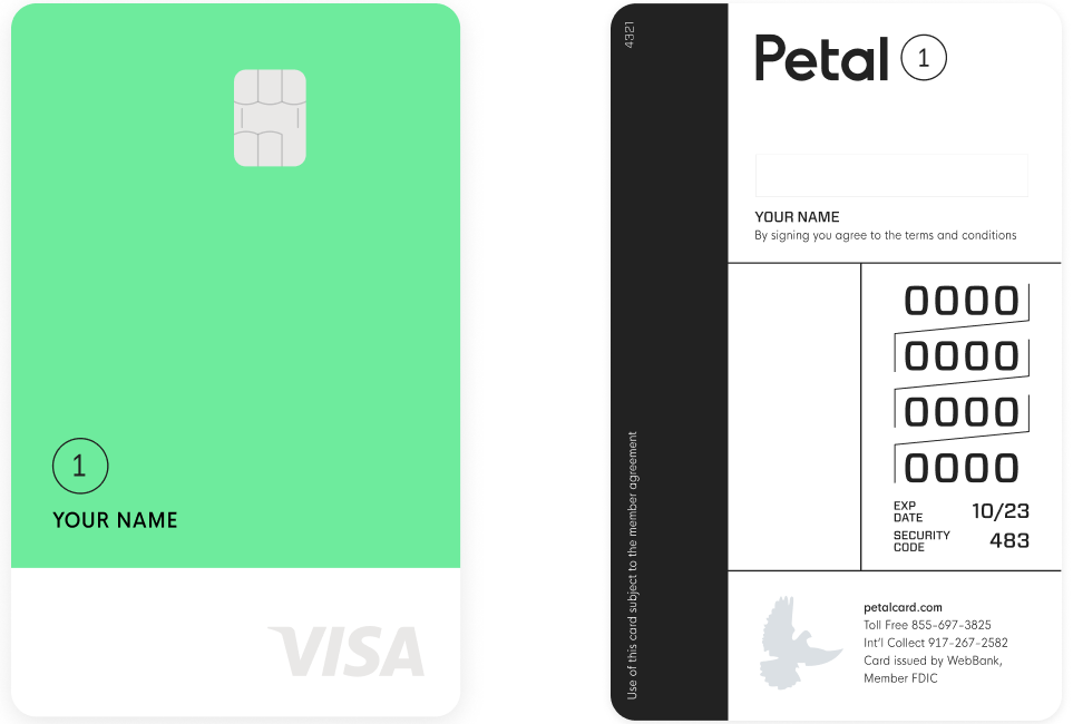 Petal® 1 Visa® Credit Card Image