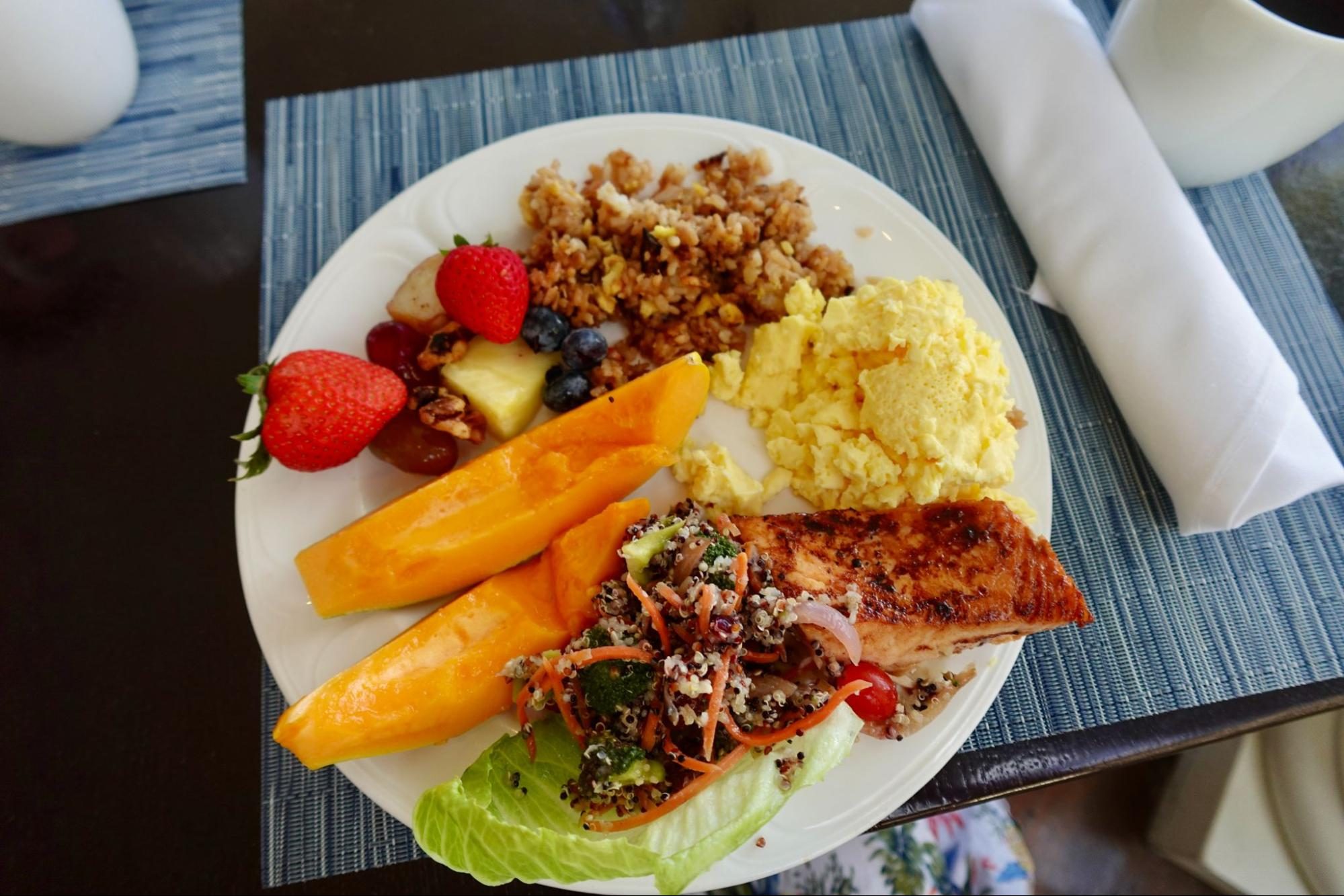 Moana Surfrider, A Westin Resort & Spa review brunch buffet