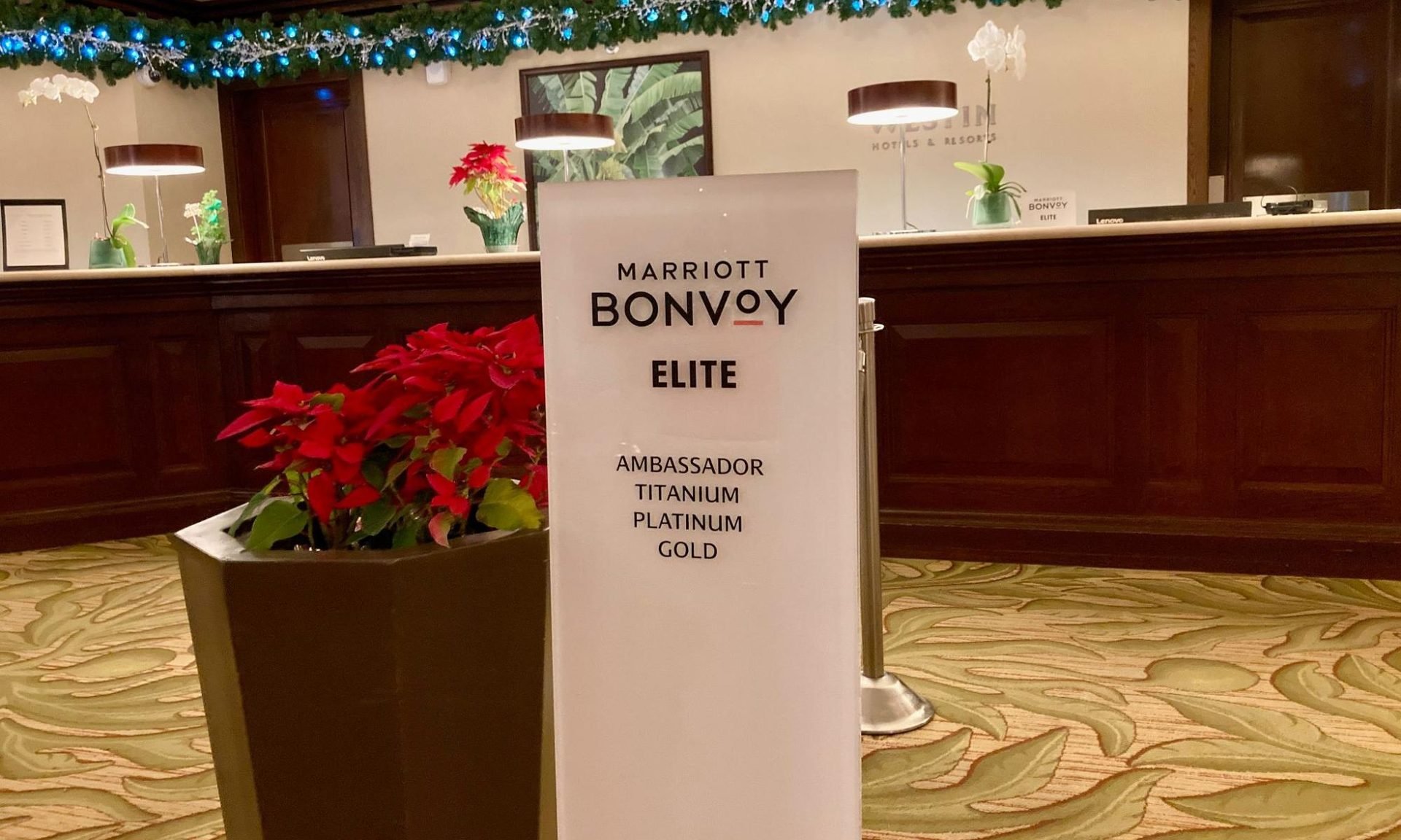 Moana Surfrider, A Westin Resort & Spa Marriott Bonvoy elite check in