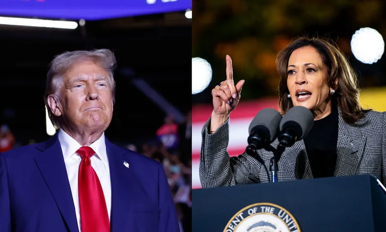 Trump, Harris