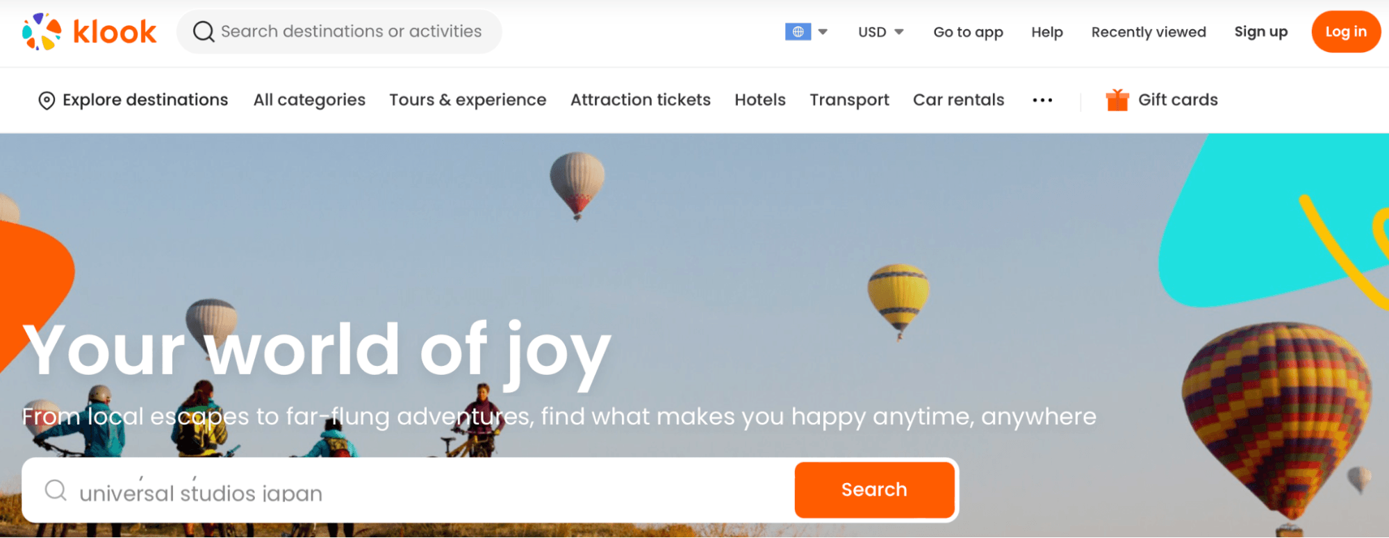 Balloon, Person, Aircraft, klook homepage