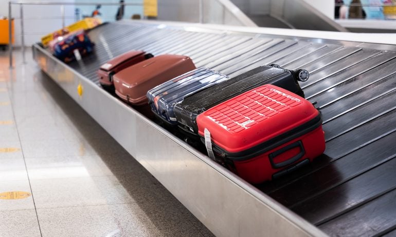 Baggage, Person, Airport