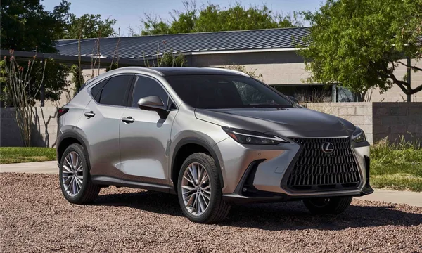 Lexus NX parked